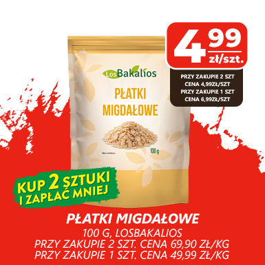 MW płatki migdałowe