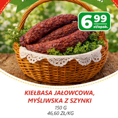NH - Kiełbasa jałowcowa, myśliwska