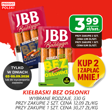 KIEŁBASKI BEZ OSŁONKI HITY