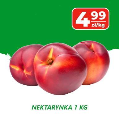 NEKTARYNKA oferta świeże