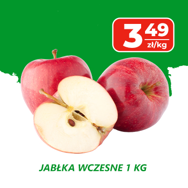 jabłka weekendowe okazje