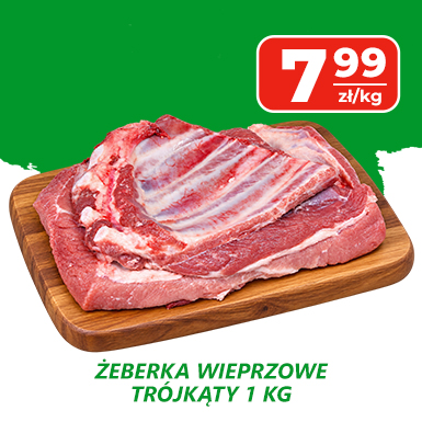 żeberka trójkąty weekendowe okazje
