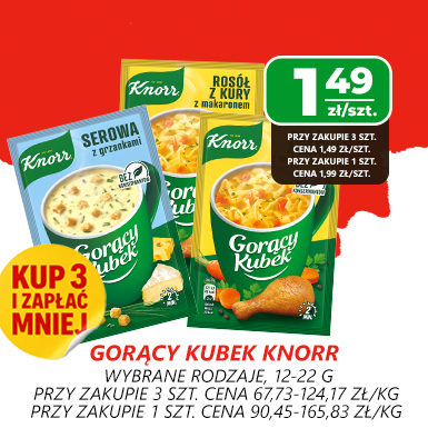 GORĄCY KUBEK KNORR