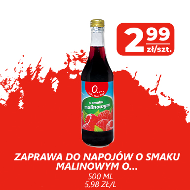 zaprawa malinowa