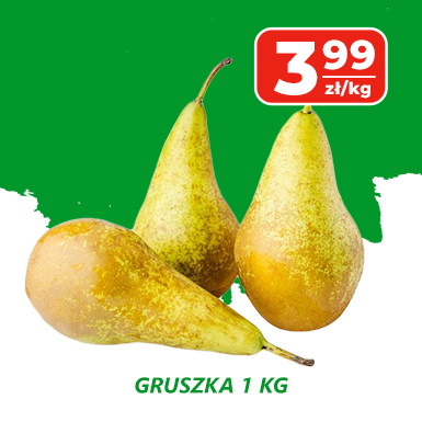 gruszki świeże
