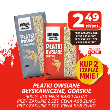 płatki owsiane